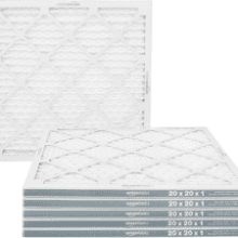 Amazon Basics Merv 11 AC Furnace Air Filter - 20x20x1 - 6 Pack