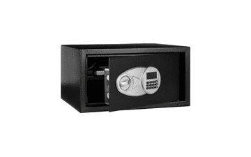 Amazon Basics Steel Security Safe - Programmable Electronic Keypad - Black - 1 Cubic Feet