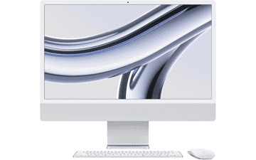 Apple 2023 iMac All-in-One Desktop Computer with M3 chip: 8-core CPU, 8-core GPU, 24-inch Retina Display, 8GB Unified Memory, 256GB SSD Storage