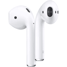 Apple AirPods 2nd Generation Wireless Ear Buds with Lightning Charging Case - Over 24 Hours Battery Life