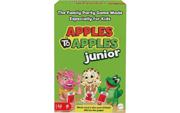 Apples to Apples Junior Board Game with 504 Cards - Family Party Game for Kids, Teens, and Family Game Night (Amazon Exclusive)