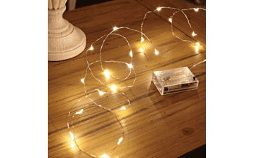 Ariceleo LED Fairy Lights Battery Operated, 4 Packs Mini Copper Wire Starry Fairy Lights for Bedroom, Christmas, Parties, Wedding, Centerpiece Decoration