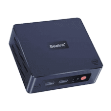 Beelink 4 Cores 11th Gen Intel N5095 Mini-S Mini PC, 8GB RAM 128GB SSD Gigabit Ethernet, WiFi, BT4.0, Dual HDMI Business Desktop Computer