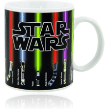 Benair USA Star Wars Mug - Lightsabers Appear With Heat (12 oz)