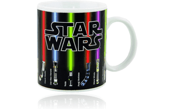 Benair USA Star Wars Mug - Lightsabers Appear With Heat (12 oz)