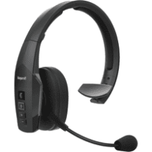 BlueParrott B450-XT Noise Cancelling Bluetooth Headset - Industry Leading Sound & Comfort, 24 Hours Talk Time, IP54-Rated, Black