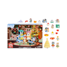 Bluey's Advent Calendar Pack with Exclusive Figures - 24 Days of Surprises