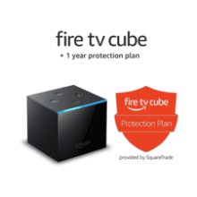 Certified Refurbished Fire TV Cube (2nd Gen) - Hands-free Streaming Device with Alexa - 4K Ultra HD - 1-Year SquareTrade Warranty