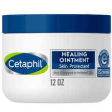 Cetaphil Healing Ointment 12 oz for Dry, Chapped, Irritated Skin - Heals, Protects, Soothes Cracked Hands, Chapped Lips - Hypoallergenic, Fragrance Free