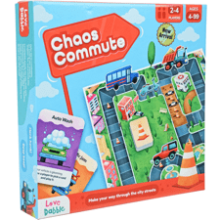 Chaos Commute - LoveDabble | Strategic Board Games & Puzzles for Kids