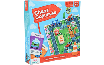 Chaos Commute - LoveDabble | Strategic Board Games & Puzzles for Kids