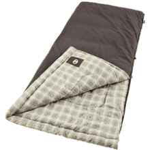 Coleman Heritage Big & Tall Cold-Weather Sleeping Bag - 10°F Camping Bag for Adults