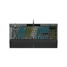 Corsair K100 RGB Gaming Keyboard - OPX Switches - PBT Double-Shot Keycaps - Elgato Stream Deck and iCUE Compatible - Black