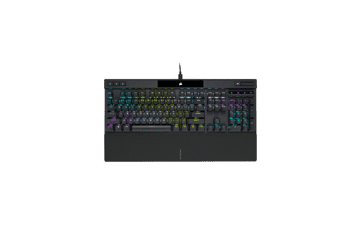 Corsair K70 RGB PRO Mechanical Gaming Keyboard - CHERRY MX RGB Speed Switches, 8,000Hz Hyper-Polling, PBT DOUBLE-SHOT PRO Keycaps - Black