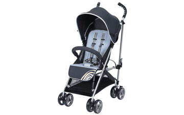 Cosco Simple Fold Compact Stroller - One-Hand Fold - Rainbow