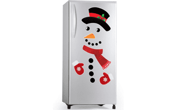 D-FantiX Snowman Christmas Refrigerator Magnets Set of 16