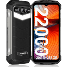 DOOGEE S100 PRO Rugged Smartphone 2023, 22000mAh 20GB+256GB, 130LM Camping Light, 120Hz Android 12, Unlocked 4G Phone