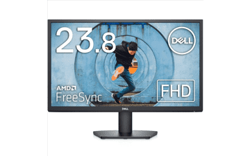 Dell SE2422HX 24 inch FHD Monitor with Comfortview, 75Hz Refresh Rate, Anti-Glare Screen - Black