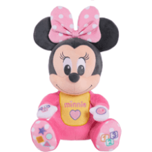 Disney Baby Musical Discovery Plush Minnie Mouse - Officially Licensed Kids Toys