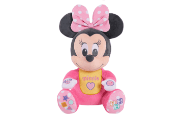 Disney Baby Musical Discovery Plush Minnie Mouse - Officially Licensed Kids Toys