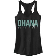 Disney Lilo & Stitch Ohana Bold Slim Fit Tank