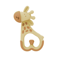 Dr. Brown's Ridgees Giraffe Baby Teether - Massaging, BPA Free - 3m+