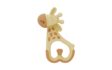 Dr. Brown's Ridgees Giraffe Baby Teether - Massaging, BPA Free - 3m+