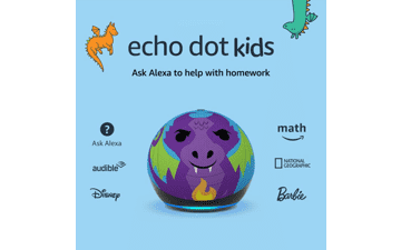 Echo Dot Kids (5th Gen, 2022) | Parental Controls | Dragon Design