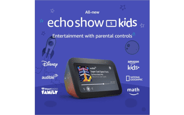 Echo Show 5 (3rd Gen, 2023) Kids | Parental Controls | Galaxy