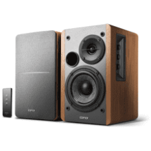 Edifier R1280T Powered Bookshelf Speakers - 2.0 Active Near Field Monitors - Studio Monitor Speaker - Wooden Enclosure