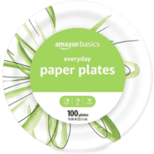 Everyday Paper Plates - 10 Inch - Disposable - 100 Count