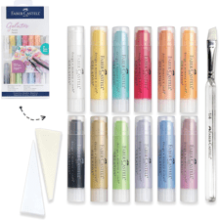 Faber-Castell Gelatos Pastels Color Set - 12 Pastel Colors