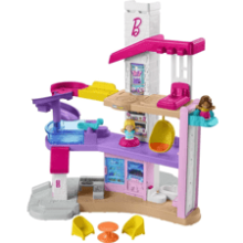 Fisher-Price Little People Barbie Toddler Playset Dreamhouse with Music & Lights