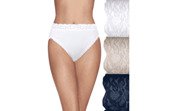 Flattering Lace Panties: Lightweight & Silky with Superior Stretch