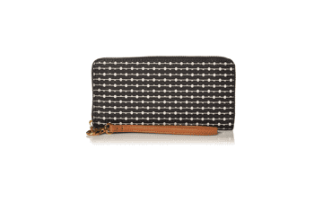 Fossil Zip Around Clutch