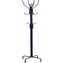 Frenchi Home Furnishing Coat Rack - 12 Hook - Black