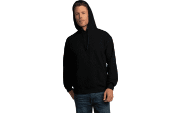 Fruit of the Loom Eversoft Fleece Hoodies - Pullover & Full Zip - Moisture Wicking & Breathable - Sizes S-4X