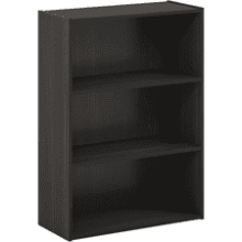 Furinno Pasir 3-Tier Bookcase - Espresso