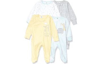 Gerber Baby Boys Sleep 'N Play Footie - 4 Pack