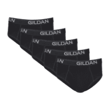 Gildan Cotton Stretch Briefs for Men, Pack of 5