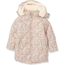 Girls and Toddlers' Long Quilted Cocoon Puffer Coat