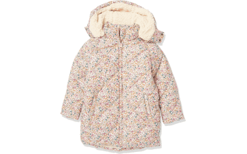 Girls and Toddlers' Long Quilted Cocoon Puffer Coat