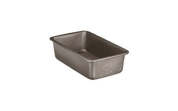 Goodcook Aluminized Steel Non-Stick Textured Loaf Pan - Champagne Pewter