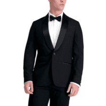 Haggar Premium Comfort Tuxedo Jacket - Tailored Slim Fit for Men