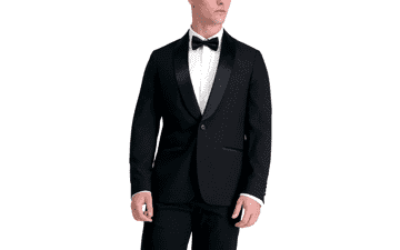 Haggar Premium Comfort Tuxedo Jacket - Tailored Slim Fit for Men