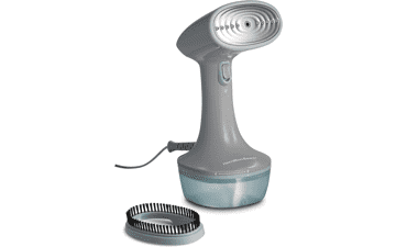 Hamilton Beach Handheld Garment Steamer - 20 Minutes Continuous Steam - Portable Wrinkle-Remover - 1200 Watts - Gray & Blue