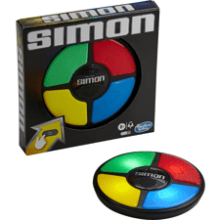 Hasbro Gaming Simon Handheld Electronic Memory Game for Kids Ages 8 and Up