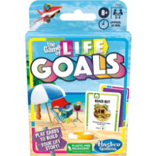 Hasbro Gaming The Game of Life Goals Card Game for Families and Kids Ages 8+