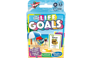 Hasbro Gaming The Game of Life Goals Card Game for Families and Kids Ages 8+