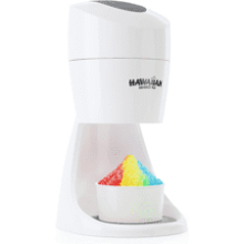 Hawaiian Shaved Ice S900A Snow Cone and Shaved Ice Machine with 2 Reusable Plastic Ice Mold Cups